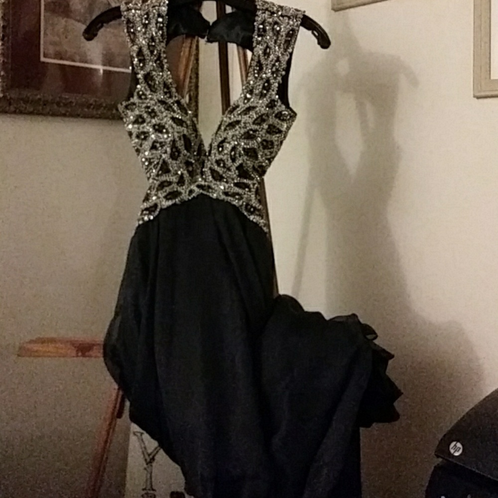 Floor length dress
